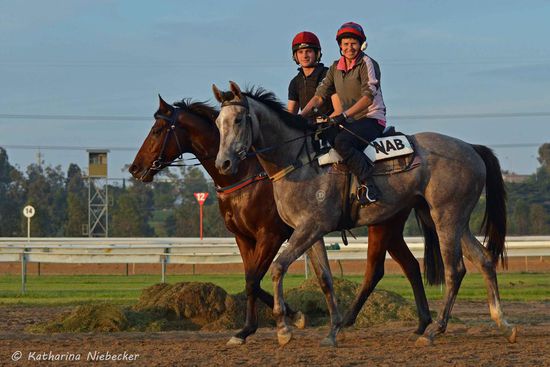 Sean und Jo auf dem Nachhause-Weg.