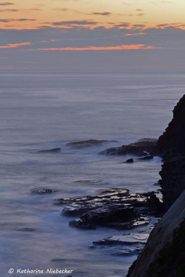 Die Küste von Cape Otway im Abendlicht.......