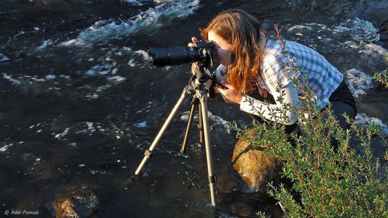 Noch ein kurzer Stop für den Sonnenuntergang am Fluß. Leider war ich nicht wirklich happy mit den Ergebnissen von dort, weshalb ich sie alle direkt vor Ort gelöscht habe.... Aber Beweisfotos von mir kann es nicht genug geben....