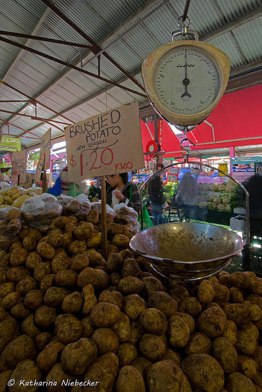 Hier wird zum Teil noch mit alten Wagen abgemessen.....
