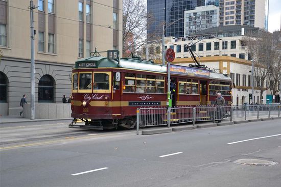 City-Citcle-Tram - unser treuer Begleiter durch den Tag
