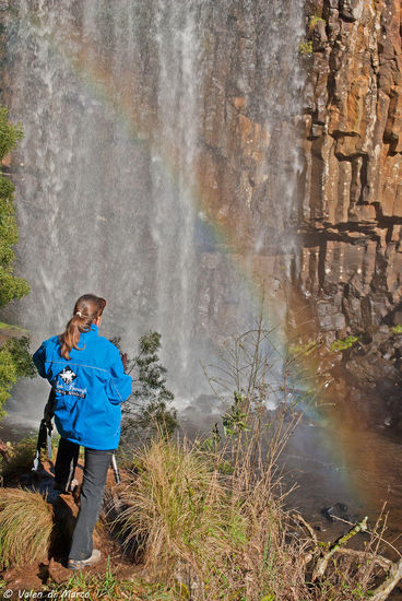 Neben ein paar Fotos machen genieße ich vorallem die Natur und die Kraft, welche von dem Wasserfall ausgeht.... Es ist doch immer wieder schön, draußen in der Natur zu sein. So sehr ich Melbourne auch mag, die Natur ist ein unschlagbares Refugium zum Kraft sammeln und entspannen.....