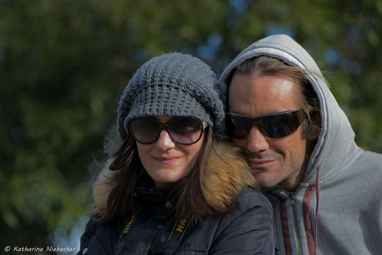 Wegen fehlender Filter für das Weitwinkel habe ich die Zeit hier heute genutzt, ein paar Portraits mit dem Makro zu machen..... Hier Mariluna und Andrea.