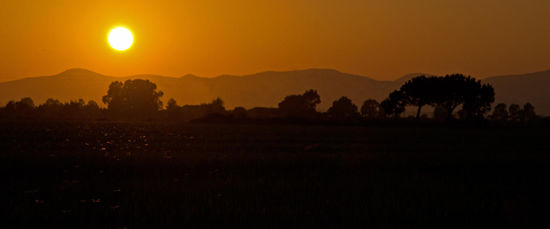 Sunset in der Toskana.....