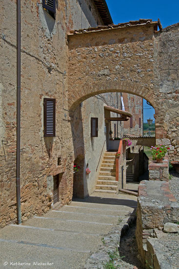 Und der Blick zurück, von wo wir gekommen sind.......