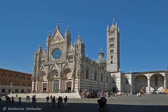 Der "Duomo di Siena" - ein wunderschönes Gebäude, welches sogar mich beeindruckt hat!