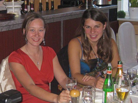 Nach dem Abendessen......