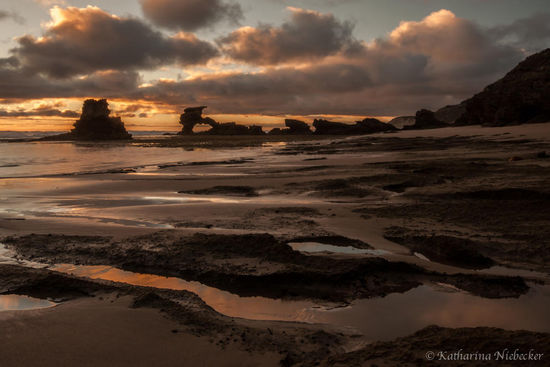 Und zum Abschluss noch der Sonnenuntergang.......