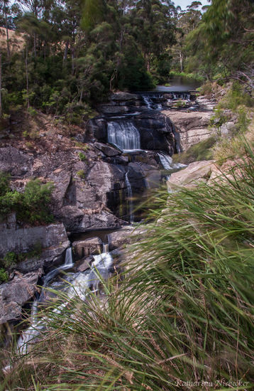 Ein Versuch die Agnes Falls so gut wie möglich komplett auf das Foto zu bekommen..... allerdings fehlt hier immer noch ein Teil.....