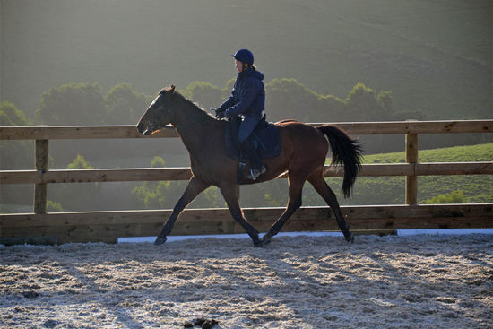 Die Aussicht war herrlich.......