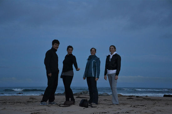 23.07.2011 Das Dream-Team von Kasperrado am Beach - El, Mo, Lu und ich