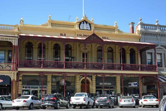 Old Colonists' Hall, 1888, designed by A.G. Leggie