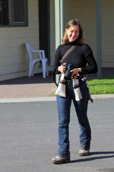 Mal wieder erwischt, als ich auf Motiv-Suche bin....