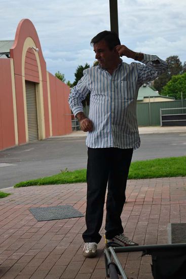 Und Cheffe war natürlich auch da - Mark Kavanagh