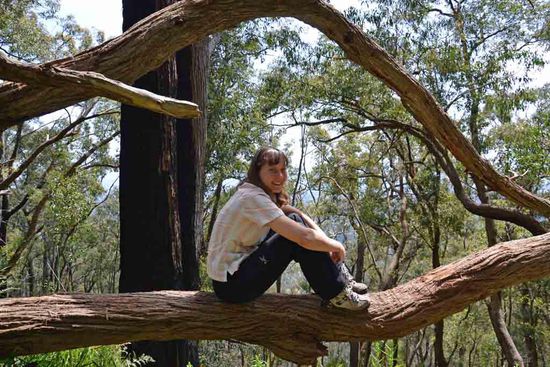 Kleine Pause auf der Wanderung