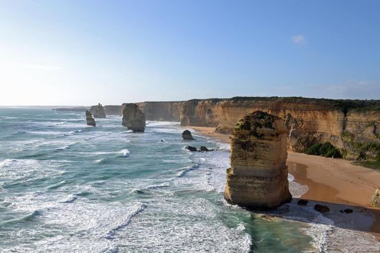 Die berühmten "Twelve Apostles" - sehr beeindruckend und ein energieaustrahlender Platz - man kann den Anblick einfach nur genießen...
