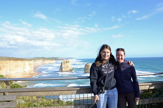 Auch wir wurden von einem netten Touristen fotografiert... 