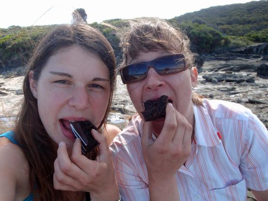 Yammi..... Schokoladenkuchen.....