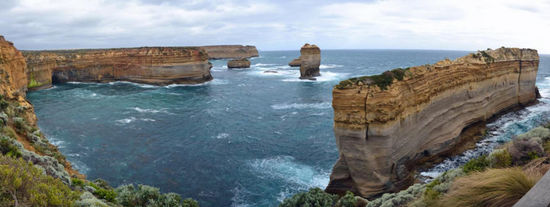 "The Razorback" (rechts im Bild)