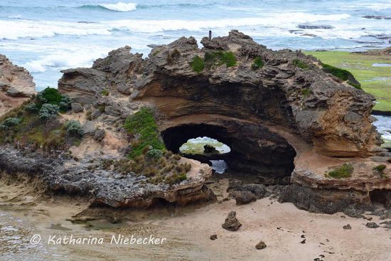 Die "London Bridge" von Mornington Peninsula.