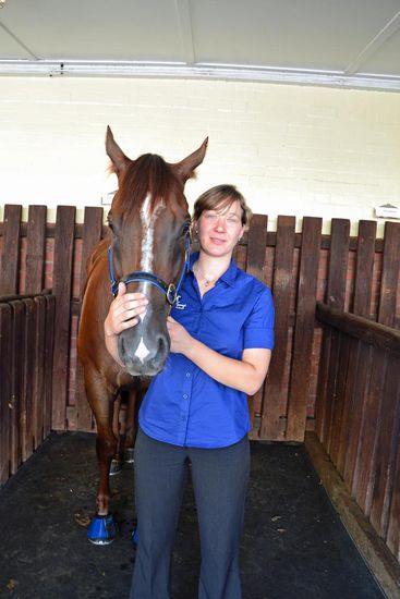 Ein letztes Bild von mir im Jahre 2011 - mit "Weekend Special" in Moonee Valley