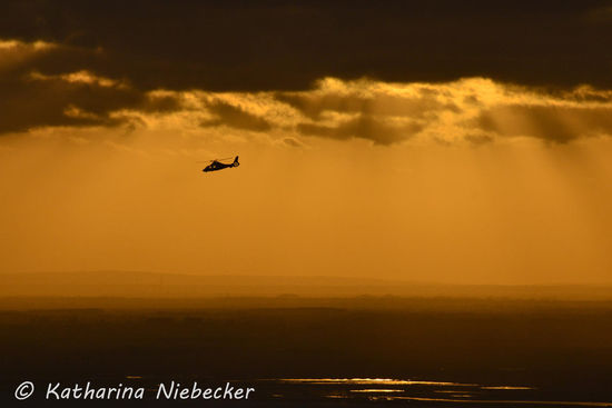 Der Hubschrauber hatte definitiv auch eine schöne Sicht....