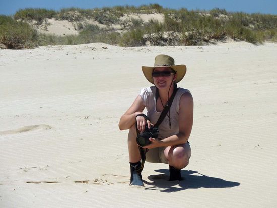 Wieder einmal beim Fotografieren erwischt worden...