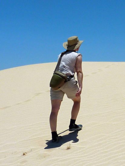 Ab, ab auf die Düne.....