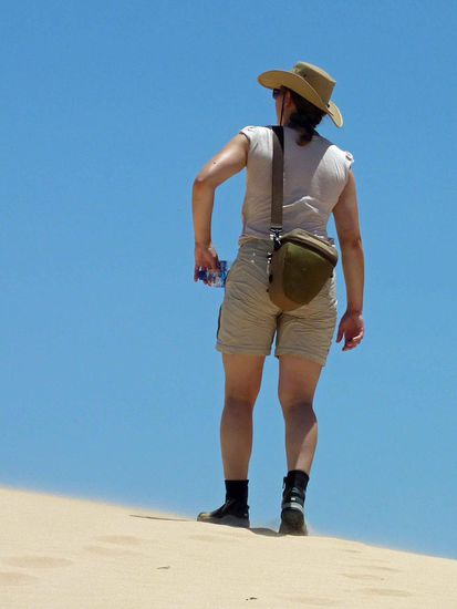 Oben endlich angekommen.......