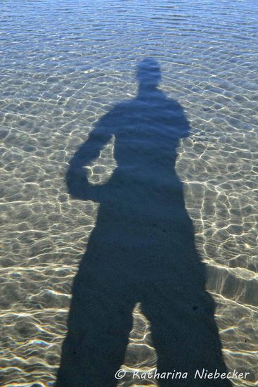 Der Beweis: ich im Wasser.... 