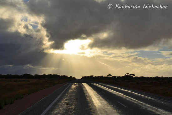 Sonne und Regen im Wechsel..... und manchmal alles zusammen....