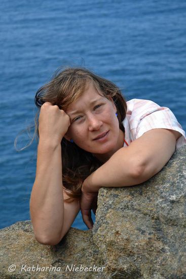 Wir machten hier oben ein kleines Fotoshooting.....