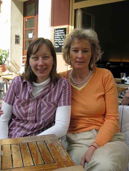 Hier eine Aufnahme nach dem letzten Frühstück mit meiner Mom in Berlin.