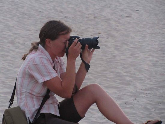 Man hat mich mal wieder bei einer meiner Lieblingsbeschäfftigungen erwischt......