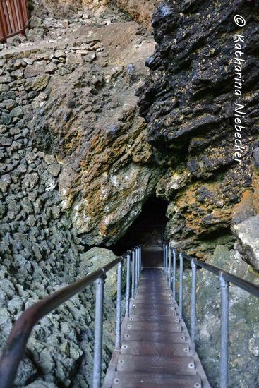 Der letzte Abstieg in das Wunderland der Höhlen..............
