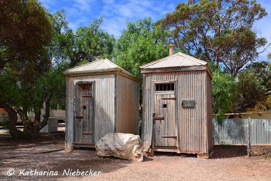 Historische Gefängnis-Zellen aus Cook.
