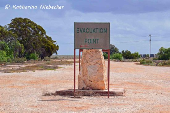 Evacuation-Point - wofür? Wann und wen wollen sie denn hier evakuieren?