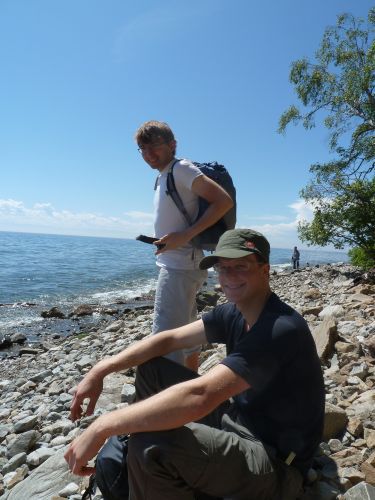 Wanderkumpanen für Trekkingtour Nummer 2: Florian und Gregor.