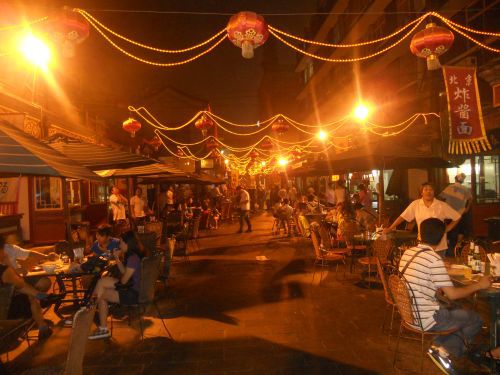 Der Nachtmarkt in Peking.