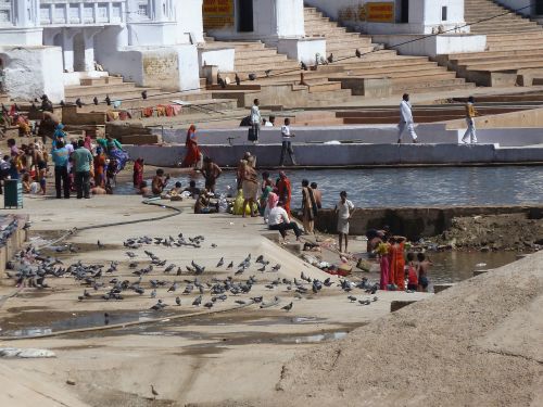 Der heilige See von Pushkar