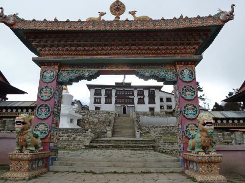 Das Kloster von Tengboche