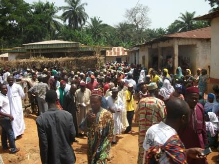 Beerdigung in Malamtoum