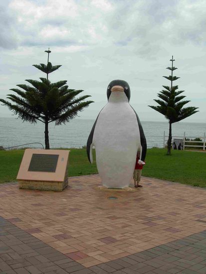 Der große Pinguin in Penguin