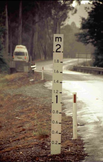 Wie hoch kann das Wasser steigen?