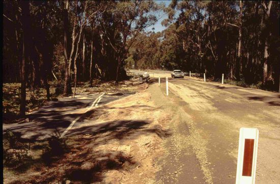 Wo ist denn die Straße hin?