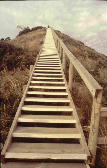 Da gings hoch zum Aussichtspunkt