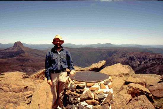 Ich oben auf dem Gipfel