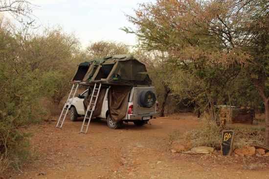 Unser erster Übernachtungsplatz