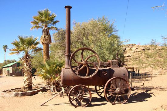 Dampffahrzeug in Seeheim