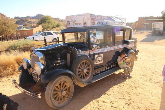 Mit diesem Auto um die Welt